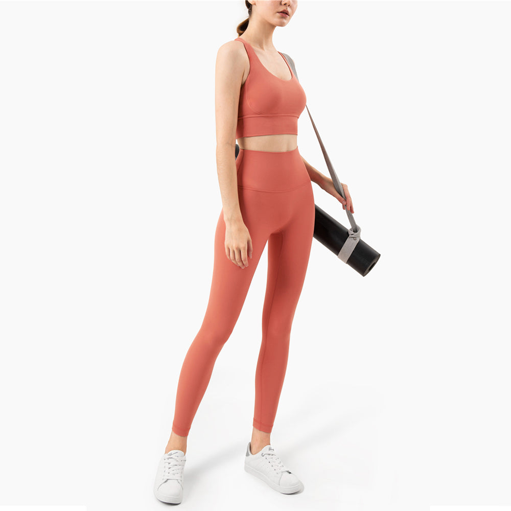 Mila Legging Set | Pink Red