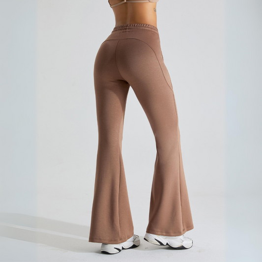 Vally Flare Jogger | Brown