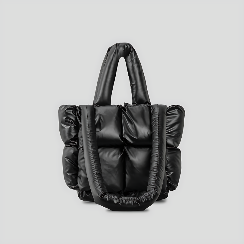 Mini Kaos Shopper Bag - Black