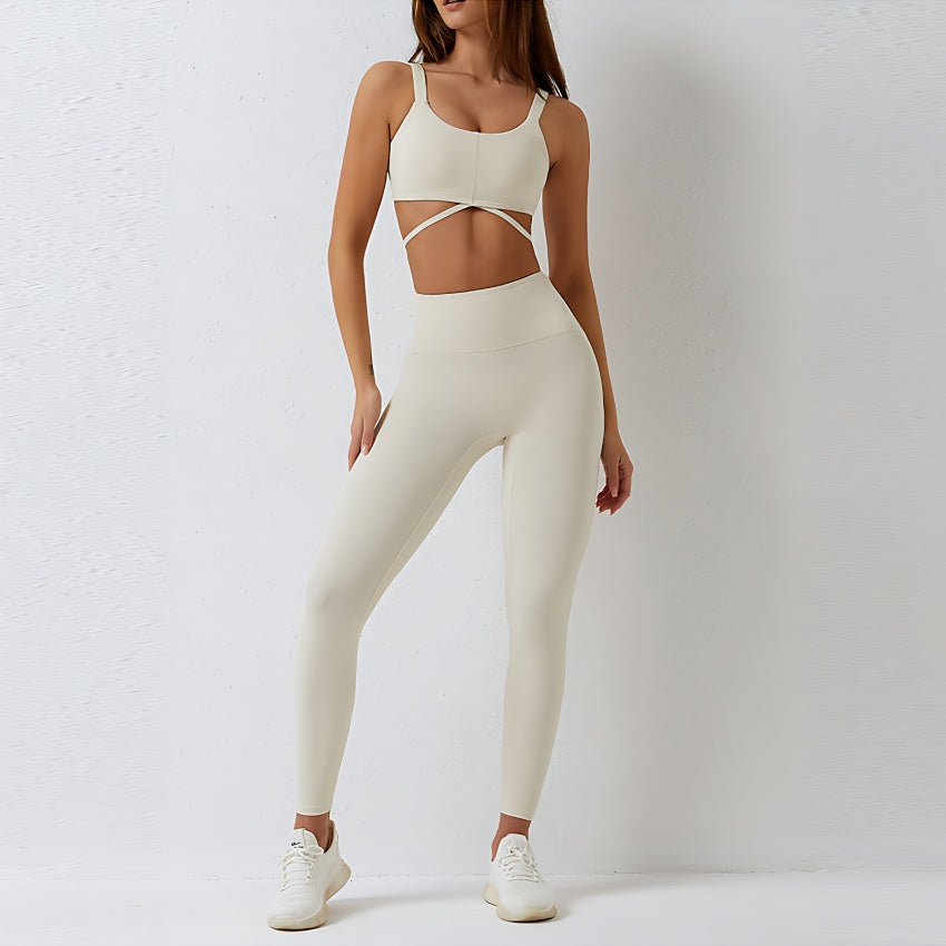 Moscow Legging Set | White