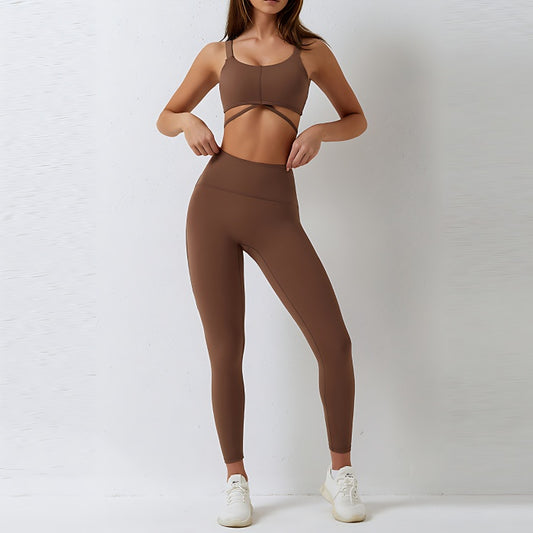 Moscow Legging Set | Brown