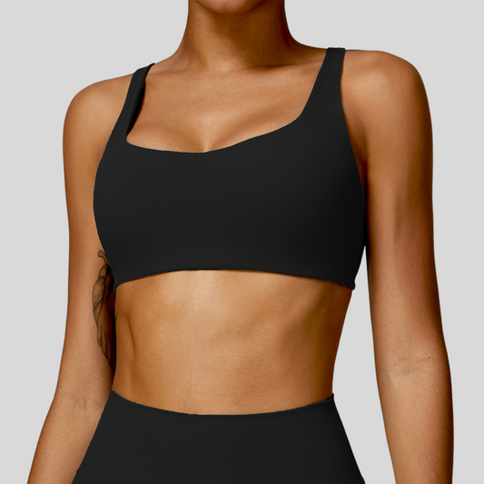 Iris Sports Bra | Black