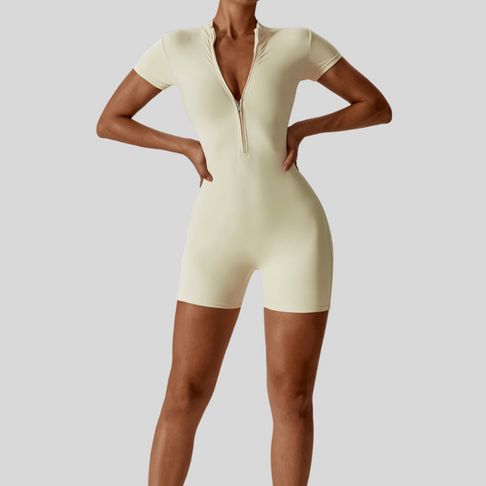 Scarlett Jumpsuit | Ivory White