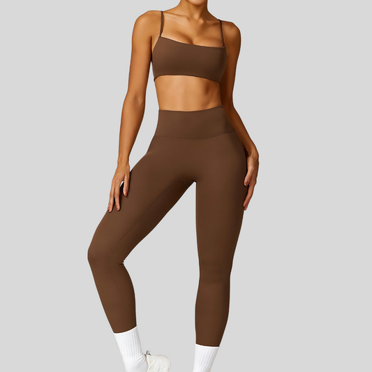 Julya Legging Set | Brown