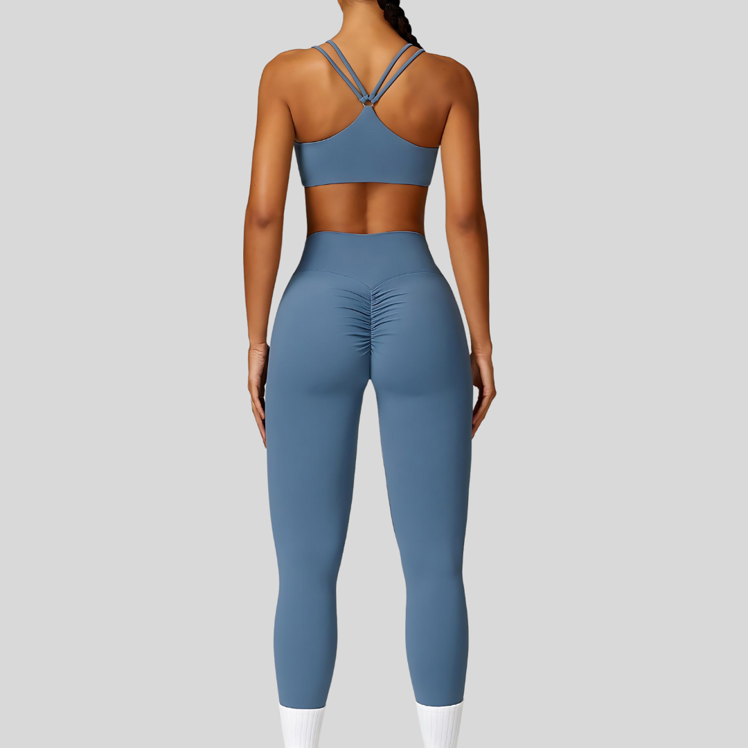 Louise Legging Set | Blue