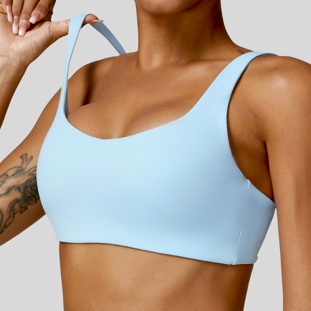 Iris Sports Bra | Light Blue