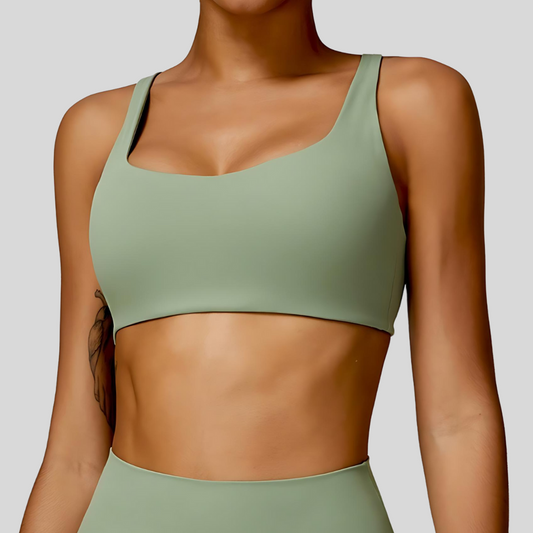 Iris Sports Bra | Green