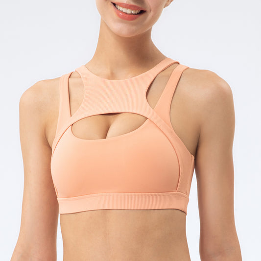 Kyra Sport Bra | Pink Orange