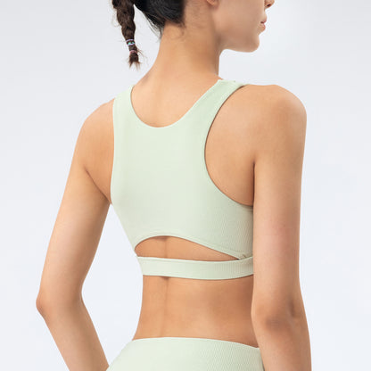 Kyra Sport Bra | Light Milk Green